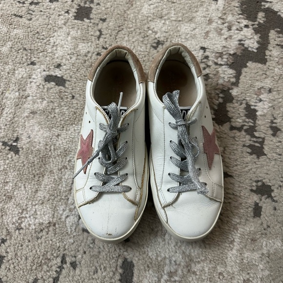 Golden Goose Girls Super Star Leather Sneakers Size US 1 - Picture 2 of 8